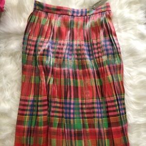 J.Crew pleated skirt